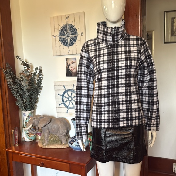NWT northern reflections size small Plaid High-Neck Women's Jacket - Picture 4 of 6